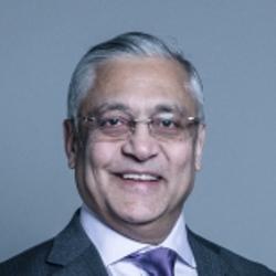 Lord Patel of Bradford Portrait