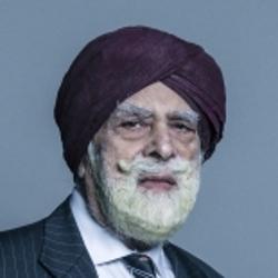 Lord Singh of Wimbledon Portrait