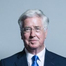 Michael Fallon Portrait